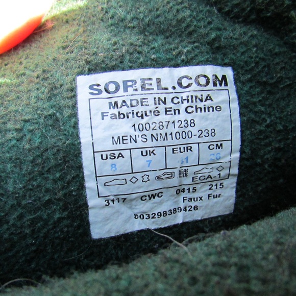 Sorel Caribou Men’s classic waterproof snow boot main image 8